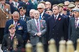 Remembrance Sunday at the Cenotaph 2015: Veterans waiting for the March Past to start, here group F1, Blind Veterans UK.
Cenotaph, Whitehall, London SW1,
London,
Greater London,
United Kingdom,
on 08 November 2015 at 11:23, image #1