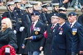 Remembrance Sunday at the Cenotaph 2015: Group B5, Royal Engineers Association.
Cenotaph, Whitehall, London SW1,
London,
Greater London,
United Kingdom,
on 08 November 2015 at 11:37, image #35