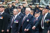 Remembrance Sunday at the Cenotaph 2015: Group B6, Royal Engineers Bomb Disposal Association (Anniversary).
Cenotaph, Whitehall, London SW1,
London,
Greater London,
United Kingdom,
on 08 November 2015 at 11:37, image #45