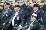 Remembrance Sunday at the Cenotaph 2015: Group B28, The Royal Lancers (New for 2015).
Cenotaph, Whitehall, London SW1,
London,
Greater London,
United Kingdom,
on 08 November 2015 at 11:42, image #220