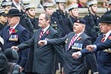 Remembrance Sunday at the Cenotaph 2015: Group B28, The Royal Lancers (New for 2015).
Cenotaph, Whitehall, London SW1,
London,
Greater London,
United Kingdom,
on 08 November 2015 at 11:42, image #221