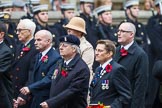 Remembrance Sunday at the Cenotaph 2015: Group B30, Association of Ammunition Technicians.
Cenotaph, Whitehall, London SW1,
London,
Greater London,
United Kingdom,
on 08 November 2015 at 11:42, image #234