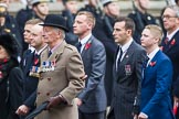 Remembrance Sunday at the Cenotaph 2015: Group B39, Home Guard Association.
Cenotaph, Whitehall, London SW1,
London,
Greater London,
United Kingdom,
on 08 November 2015 at 11:43, image #306