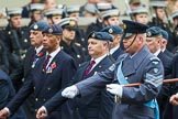 Remembrance Sunday at the Cenotaph 2015: C2, Royal Air Force Regiment Association.
Cenotaph, Whitehall, London SW1,
London,
Greater London,
United Kingdom,
on 08 November 2015 at 11:47, image #414