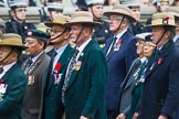 Remembrance Sunday at the Cenotaph 2015: Group D16, Gurkha Brigade Association.
Cenotaph, Whitehall, London SW1,
London,
Greater London,
United Kingdom,
on 08 November 2015 at 11:54, image #677