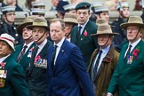 Remembrance Sunday at the Cenotaph 2015: Group D16, Gurkha Brigade Association.
Cenotaph, Whitehall, London SW1,
London,
Greater London,
United Kingdom,
on 08 November 2015 at 11:54, image #682