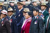 Remembrance Sunday at the Cenotaph 2015: Group D16, Gurkha Brigade Association.
Cenotaph, Whitehall, London SW1,
London,
Greater London,
United Kingdom,
on 08 November 2015 at 11:54, image #686