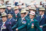 Remembrance Sunday at the Cenotaph 2015: Group D16, Gurkha Brigade Association.
Cenotaph, Whitehall, London SW1,
London,
Greater London,
United Kingdom,
on 08 November 2015 at 11:54, image #689