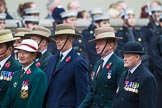 Remembrance Sunday at the Cenotaph 2015: Group D16, Gurkha Brigade Association.
Cenotaph, Whitehall, London SW1,
London,
Greater London,
United Kingdom,
on 08 November 2015 at 11:54, image #690