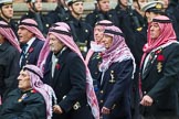 Remembrance Sunday at the Cenotaph 2015: Group D19, Trucial Oman Scouts Association.
Cenotaph, Whitehall, London SW1,
London,
Greater London,
United Kingdom,
on 08 November 2015 at 11:55, image #705