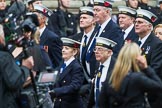 Remembrance Sunday at the Cenotaph 2015: Group E13, HMS Tiger Association.
Cenotaph, Whitehall, London SW1,
London,
Greater London,
United Kingdom,
on 08 November 2015 at 12:00, image #872