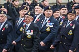 Remembrance Sunday at the Cenotaph 2015: Group E16, Type 42 Association.
Cenotaph, Whitehall, London SW1,
London,
Greater London,
United Kingdom,
on 08 November 2015 at 12:00, image #885