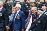 Remembrance Sunday at the Cenotaph 2015: Group E33, Fleet Air Arm Association.
Cenotaph, Whitehall, London SW1,
London,
Greater London,
United Kingdom,
on 08 November 2015 at 12:03, image #979