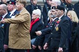 Remembrance Sunday at the Cenotaph 2015: Group F8, The Royal British Legion Poppy Factory.
Cenotaph, Whitehall, London SW1,
London,
Greater London,
United Kingdom,
on 08 November 2015 at 12:04, image #1052