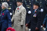 Remembrance Sunday at the Cenotaph 2015: Group F11, Black and White Club.
Cenotaph, Whitehall, London SW1,
London,
Greater London,
United Kingdom,
on 08 November 2015 at 12:05, image #1055