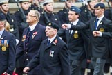 Remembrance Sunday at the Cenotaph 2015: Group F17, Fellowship of the Services.
Cenotaph, Whitehall, London SW1,
London,
Greater London,
United Kingdom,
on 08 November 2015 at 12:06, image #1095