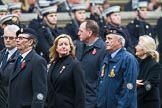 Remembrance Sunday at the Cenotaph 2015: Group F22, Showmens' Guild of Great Britain.
Cenotaph, Whitehall, London SW1,
London,
Greater London,
United Kingdom,
on 08 November 2015 at 12:07, image #1121