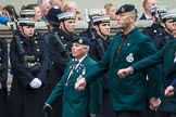 Photo 1511081208021D43101HaraldJoergens Remembrance Sunday at the Cenotaph 2015: Group A2, Royal Green Jackets Association.
Cenotaph, Whitehall, London SW1,
London,
Greater London,
United Kingdom,
on 08 November 2015 at 12:08, image #1157