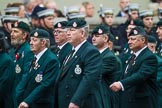 Remembrance Sunday at the Cenotaph 2015: Group A2, Royal Green Jackets Association.
Cenotaph, Whitehall, London SW1,
London,
Greater London,
United Kingdom,
on 08 November 2015 at 12:08, image #1160