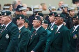 Remembrance Sunday at the Cenotaph 2015: Group A2, Royal Green Jackets Association.
Cenotaph, Whitehall, London SW1,
London,
Greater London,
United Kingdom,
on 08 November 2015 at 12:08, image #1161