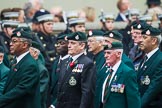 Photo 1511081208091D43121HaraldJoergens Remembrance Sunday at the Cenotaph 2015: Group A2, Royal Green Jackets Association.
Cenotaph, Whitehall, London SW1,
London,
Greater London,
United Kingdom,
on 08 November 2015 at 12:08, image #1162