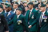 Remembrance Sunday at the Cenotaph 2015: Group A2, Royal Green Jackets Association.
Cenotaph, Whitehall, London SW1,
London,
Greater London,
United Kingdom,
on 08 November 2015 at 12:08, image #1169