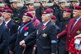 Remembrance Sunday at the Cenotaph 2015: Group A3, Parachute Regimental Association.
Cenotaph, Whitehall, London SW1,
London,
Greater London,
United Kingdom,
on 08 November 2015 at 12:08, image #1185