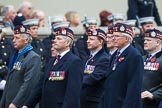 Remembrance Sunday at the Cenotaph 2015: Group A4, King's Own Scottish Borderers.
Cenotaph, Whitehall, London SW1,
London,
Greater London,
United Kingdom,
on 08 November 2015 at 12:09, image #1204