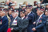 Remembrance Sunday at the Cenotaph 2015: Group A4, King's Own Scottish Borderers.
Cenotaph, Whitehall, London SW1,
London,
Greater London,
United Kingdom,
on 08 November 2015 at 12:09, image #1206