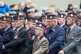 Remembrance Sunday at the Cenotaph 2015: Group A4, King's Own Scottish Borderers.
Cenotaph, Whitehall, London SW1,
London,
Greater London,
United Kingdom,
on 08 November 2015 at 12:09, image #1209