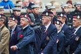 Remembrance Sunday at the Cenotaph 2015: Group A4, King's Own Scottish Borderers.
Cenotaph, Whitehall, London SW1,
London,
Greater London,
United Kingdom,
on 08 November 2015 at 12:09, image #1210
