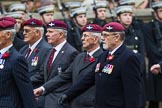 Remembrance Sunday at the Cenotaph 2015: Group A13, Guards Parachute Association.
Cenotaph, Whitehall, London SW1,
London,
Greater London,
United Kingdom,
on 08 November 2015 at 12:11, image #1278