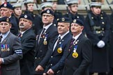 Remembrance Sunday at the Cenotaph 2015: Group A18, Royal Hampshire Regiment Comrades Association.
Cenotaph, Whitehall, London SW1,
London,
Greater London,
United Kingdom,
on 08 November 2015 at 12:12, image #1318