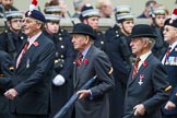 Remembrance Sunday at the Cenotaph 2015: Group A19, The Royal Hampshire Regimental Club.
Cenotaph, Whitehall, London SW1,
London,
Greater London,
United Kingdom,
on 08 November 2015 at 12:12, image #1321