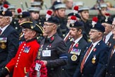 Remembrance Sunday at the Cenotaph 2015: Group A20, Royal Northumberland Fusiliers.
Cenotaph, Whitehall, London SW1,
London,
Greater London,
United Kingdom,
on 08 November 2015 at 12:12, image #1326