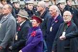 Remembrance Sunday at the Cenotaph 2015: Group M5, Evacuees Reunion Association.
Cenotaph, Whitehall, London SW1,
London,
Greater London,
United Kingdom,
on 08 November 2015 at 12:15, image #1450