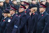 Remembrance Sunday at the Cenotaph 2015: Group M7, Salvation Army.
Cenotaph, Whitehall, London SW1,
London,
Greater London,
United Kingdom,
on 08 November 2015 at 12:15, image #1455