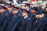 Remembrance Sunday at the Cenotaph 2015: Group M7, Salvation Army.
Cenotaph, Whitehall, London SW1,
London,
Greater London,
United Kingdom,
on 08 November 2015 at 12:15, image #1457