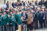 Remembrance Sunday at the Cenotaph 2015: The columns of veterans getting into position. Image #60, 08 November 2015 10:35 Whitehall, London, UK