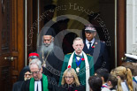 Remembrance Sunday at the Cenotaph 2015: The members of the faith communities leaving the Foreign- and Commonwealth Office. Image #109, 08 November 2015 10:56 Whitehall, London, UK