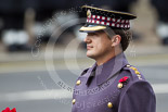 Remembrance Sunday at the Cenotaph 2015: Captain Edward  Dalrymple, equerry to the Duke of Kent. Image #168, 08 November 2015 11:03 Whitehall, London, UK