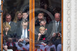 Remembrance Sunday at the Cenotaph 2015: Guests watching the ceremony from inside the Foreign- and Commonwealth Office Building. Image #275, 08 November 2015 11:14 Whitehall, London, UK