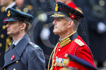 Remembrance Sunday at the Cenotaph 2015: Major‐General Hans van der Louw, equerry to HM The King of the Netherlands, Willem-Alexander. Image #280, 08 November 2015 11:14 Whitehall, London, UK