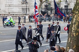 Remembrance Sunday at the Cenotaph 2015: Regent Hall Salvation Army conduct their annual service of Remembrance at the Cenotaph. Regent Hall is the only church on Oxford Street in Central London, they pay their respects, as a local presence, separately from the national representatives that take part in the official March Past. Image #385, 08 November 2015 13:07 Whitehall, London, UK