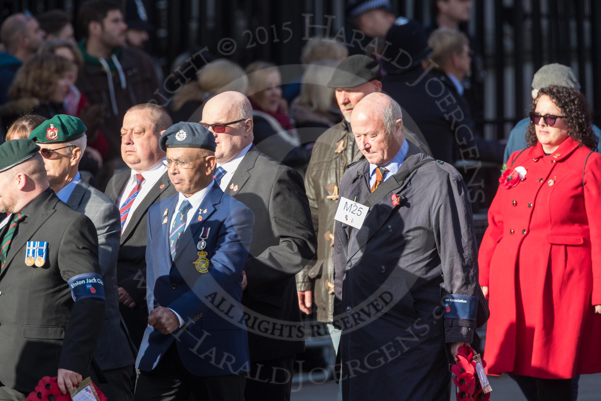 March Past, Remembrance Sunday at the Cenotaph 2016: M25 Western Front Association.
Cenotaph, Whitehall, London SW1,
London,
Greater London,
United Kingdom,
on 13 November 2016 at 13:16, image #2706