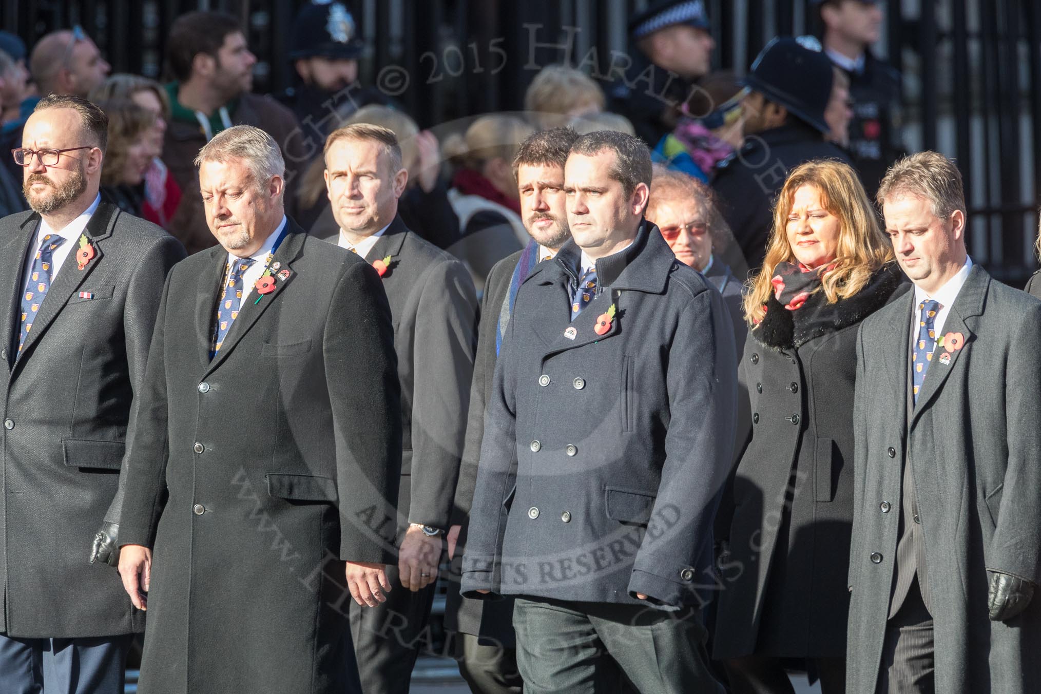 March Past, Remembrance Sunday at the Cenotaph 2016: M27 National Association of Round Tables.
Cenotaph, Whitehall, London SW1,
London,
Greater London,
United Kingdom,
on 13 November 2016 at 13:16, image #2715