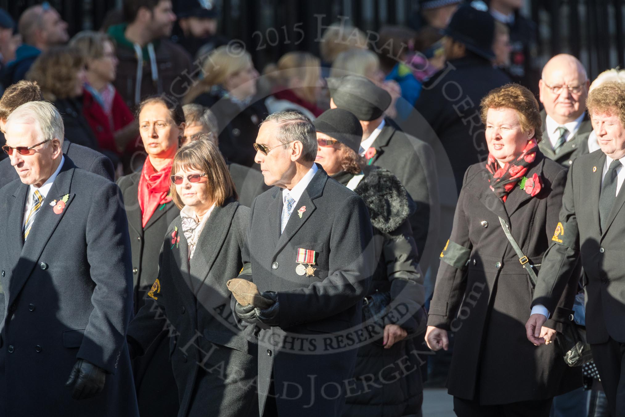 March Past, Remembrance Sunday at the Cenotaph 2016: M28 Lions Club International.
Cenotaph, Whitehall, London SW1,
London,
Greater London,
United Kingdom,
on 13 November 2016 at 13:17, image #2739