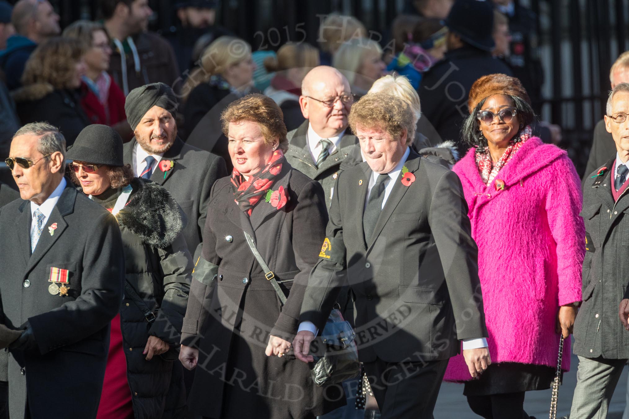 March Past, Remembrance Sunday at the Cenotaph 2016: M28 Lions Club International.
Cenotaph, Whitehall, London SW1,
London,
Greater London,
United Kingdom,
on 13 November 2016 at 13:17, image #2742
