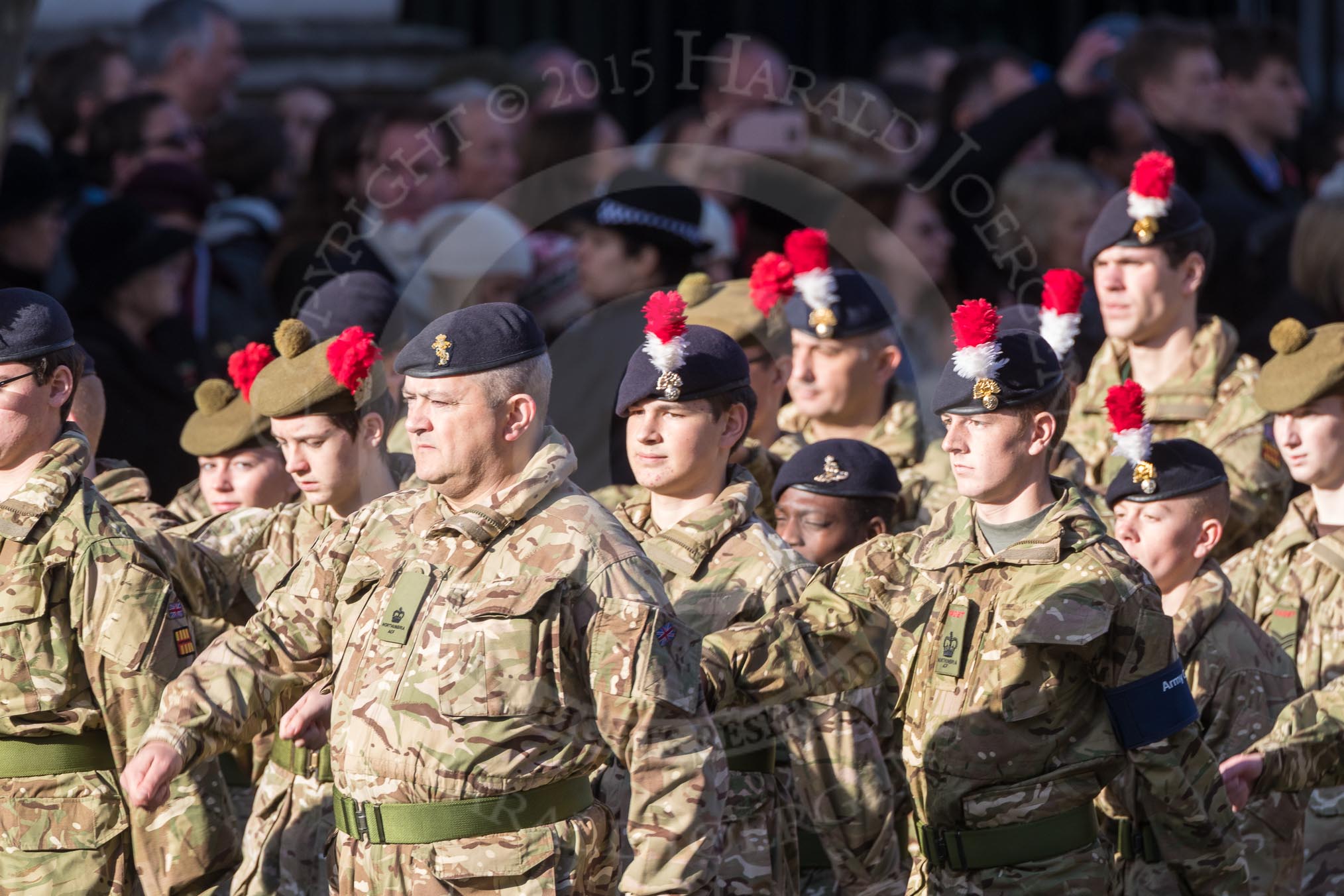 March Past, Remembrance Sunday at the Cenotaph 2016: M32 Army and combined Cadet Force.
Cenotaph, Whitehall, London SW1,
London,
Greater London,
United Kingdom,
on 13 November 2016 at 13:18, image #2822