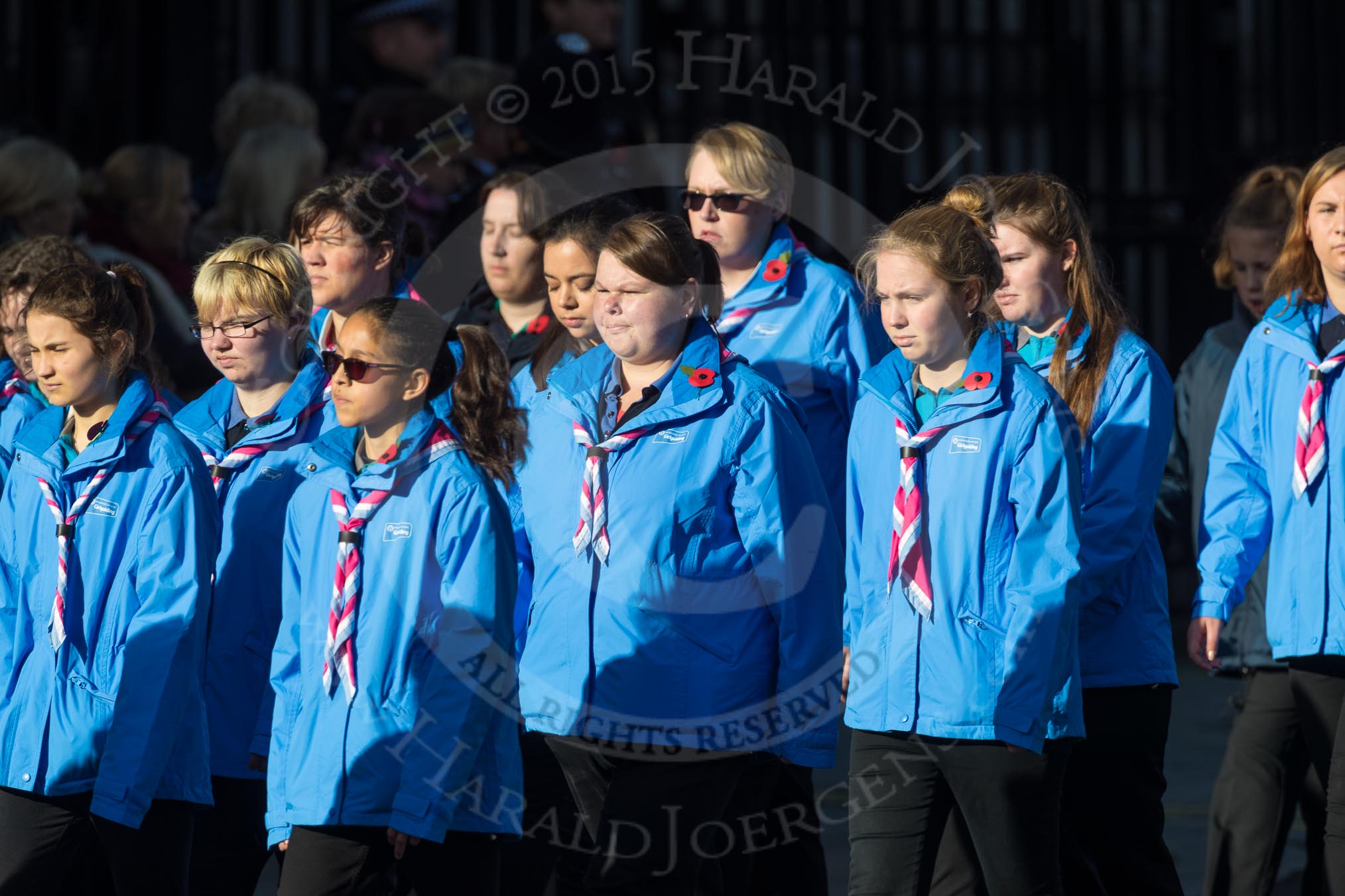 March Past, Remembrance Sunday at the Cenotaph 2016: M34 Girlguiding UK.
Cenotaph, Whitehall, London SW1,
London,
Greater London,
United Kingdom,
on 13 November 2016 at 13:18, image #2858